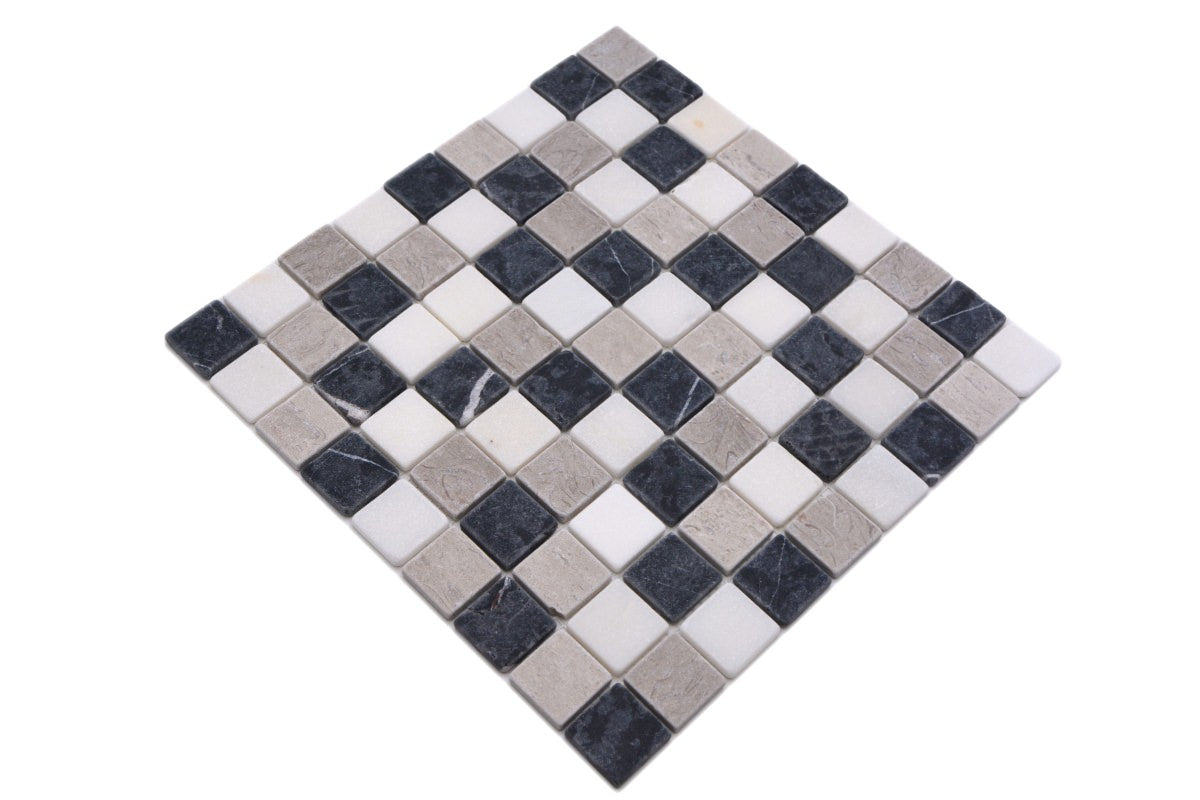 mixed marble mosaic tile 