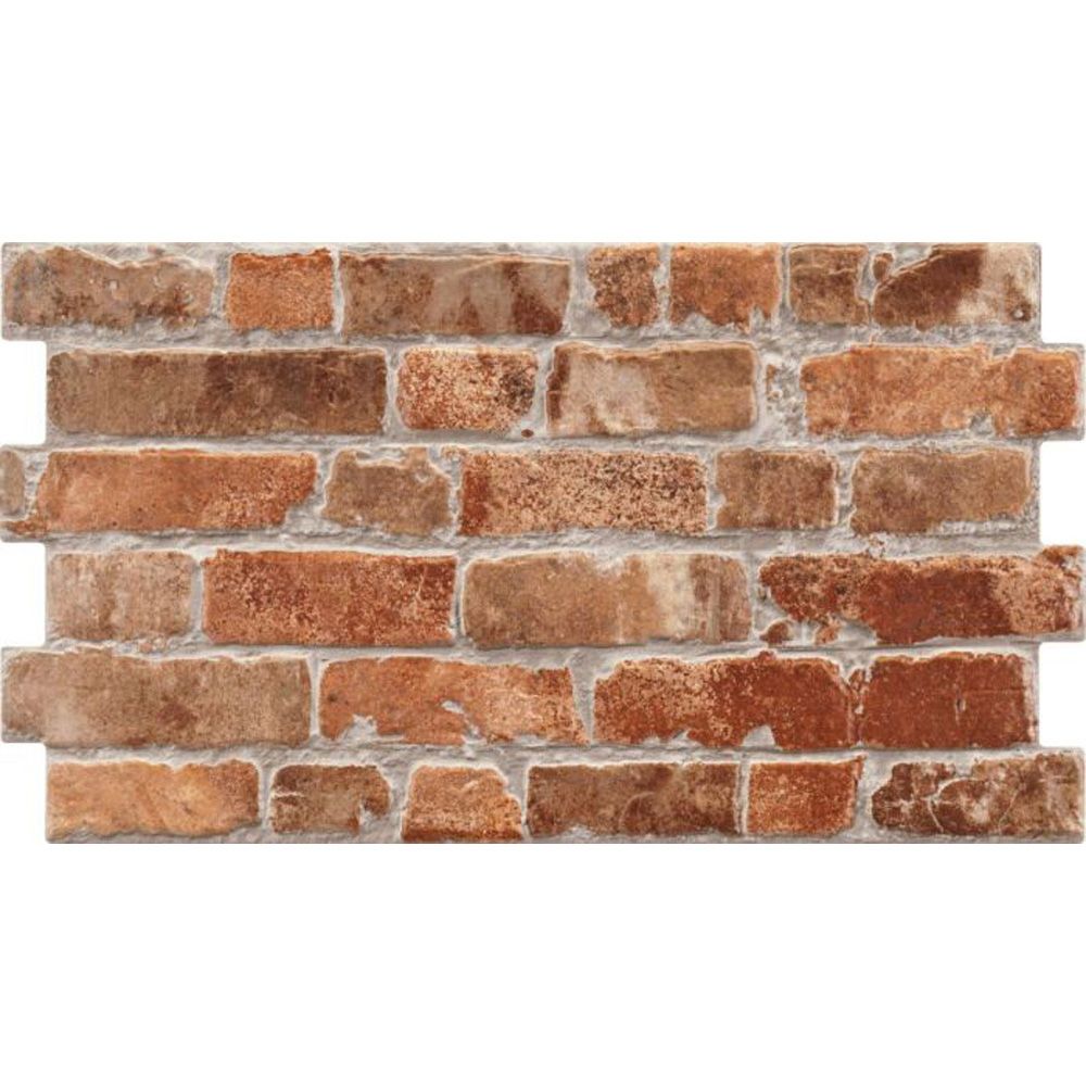 Red Brick effect porcelain tile