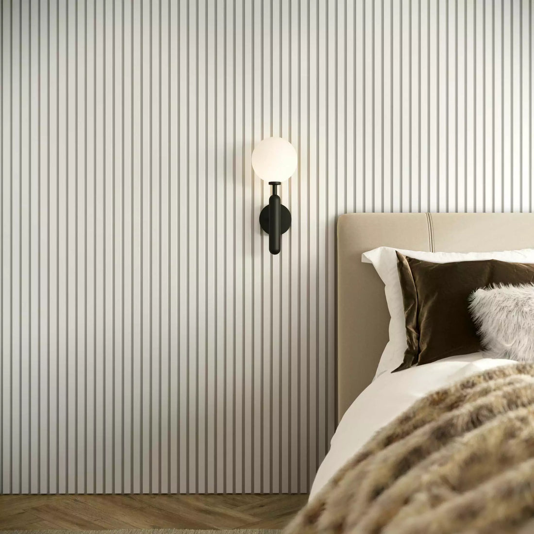 White Alpine Acoustic Wall Panels