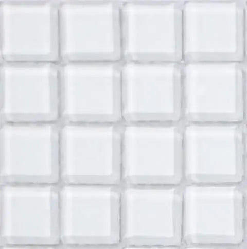 White Glass Mosaic 30x30cm Tile Luxury Tiles