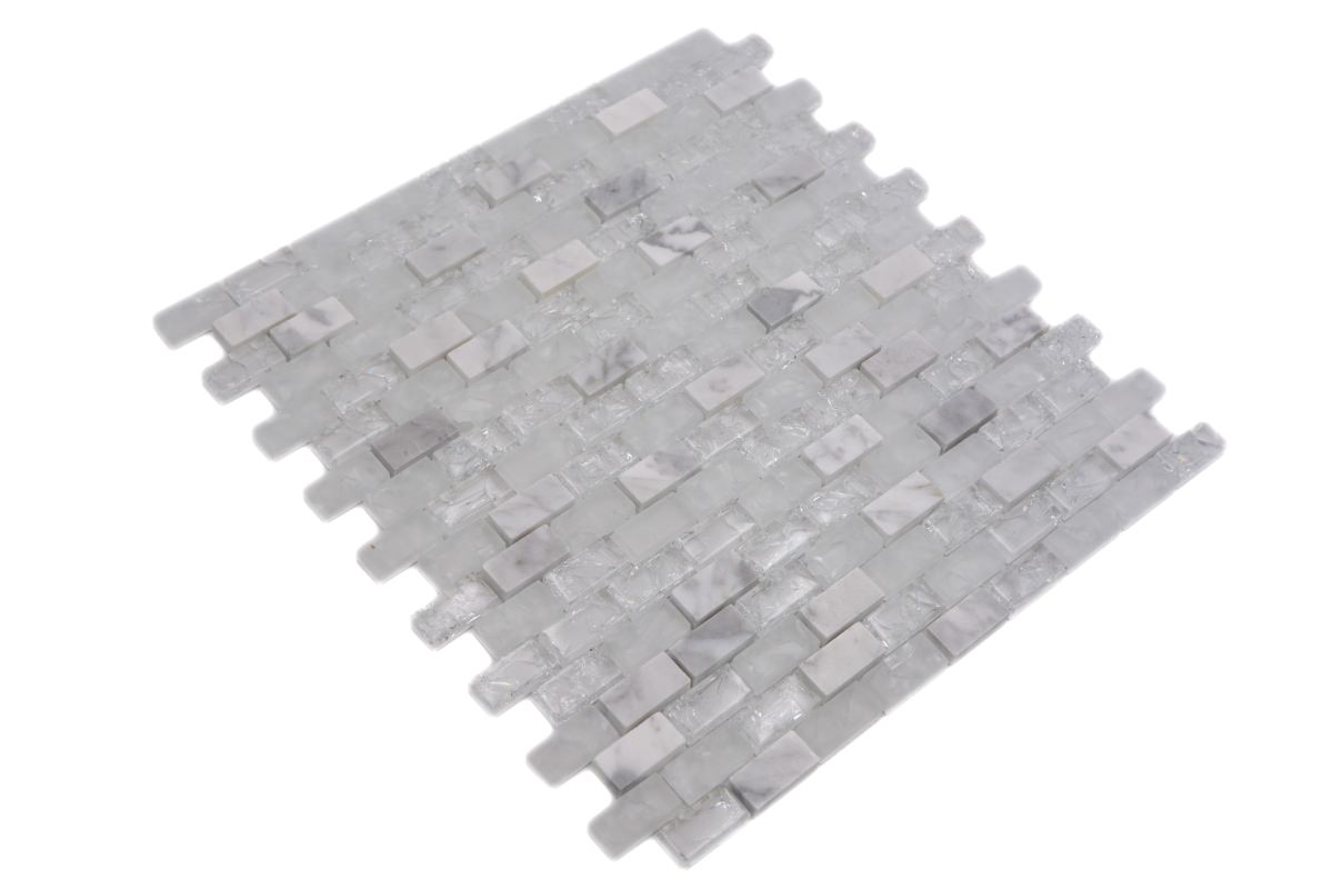  Marble Brickbond Mosaic Tiles