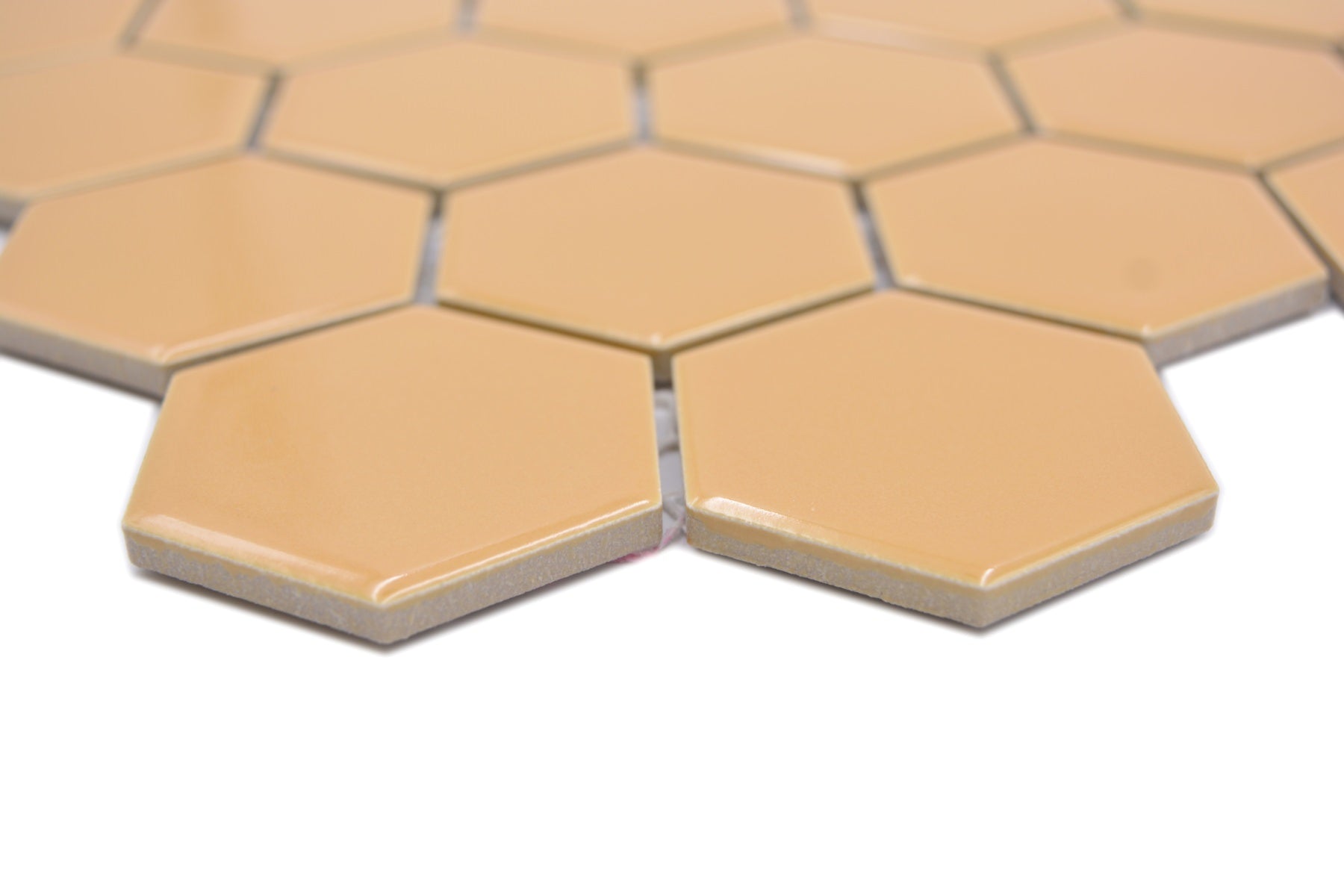 Glossy Hexagon Mosaic 