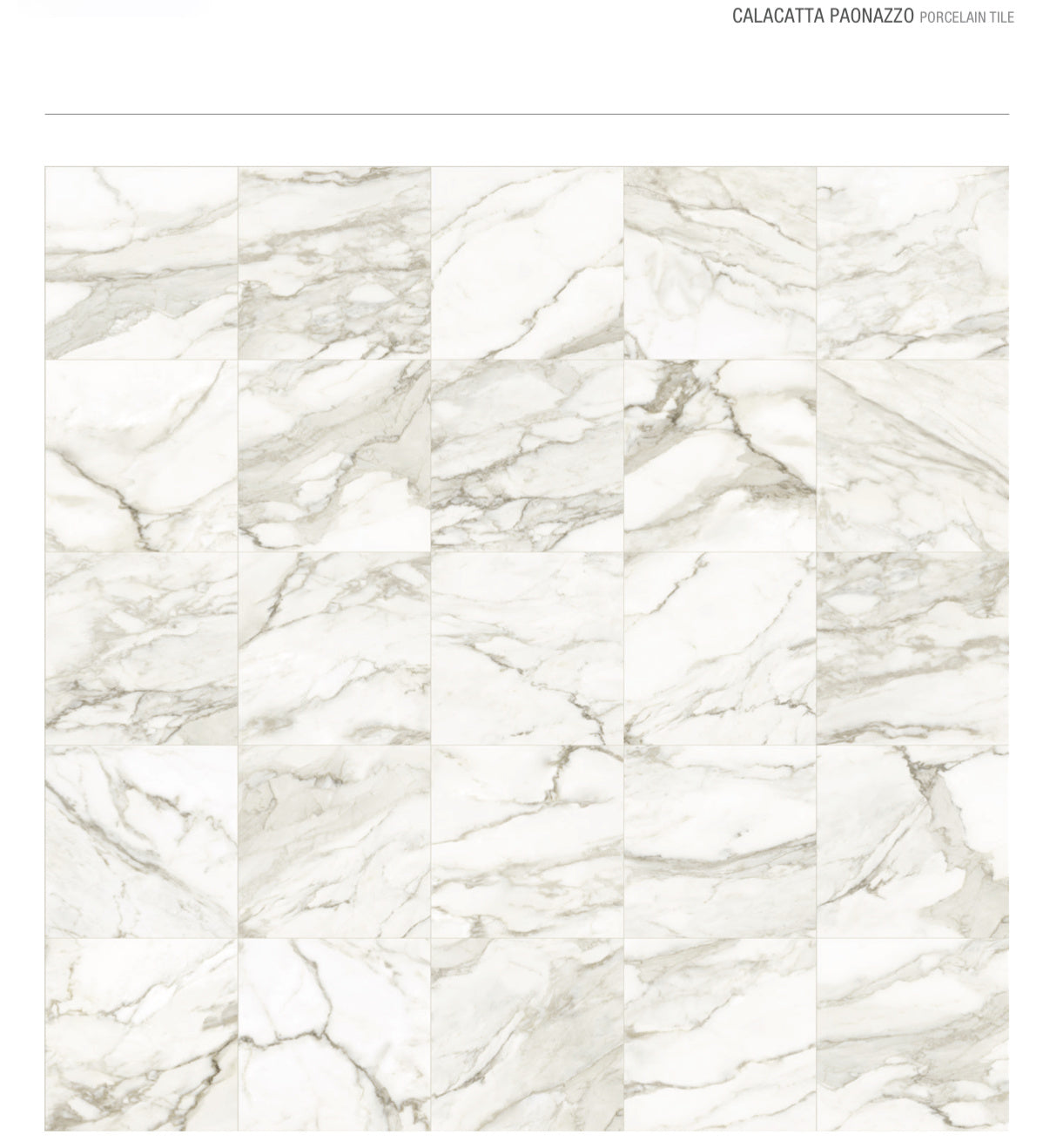 Calacatta Paonazzo Rectified Honed Porcelain 60x60cm Tiles - Luxury Tiles UK