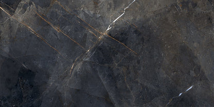 Galaxy Grey Marble Effect 600x300mm Floor and Wall Tile