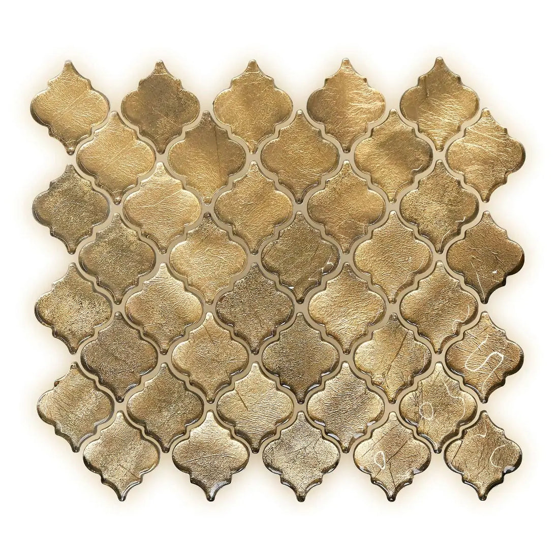 Arabesque Gold Mosaic Tile - Luxury Tiles UK