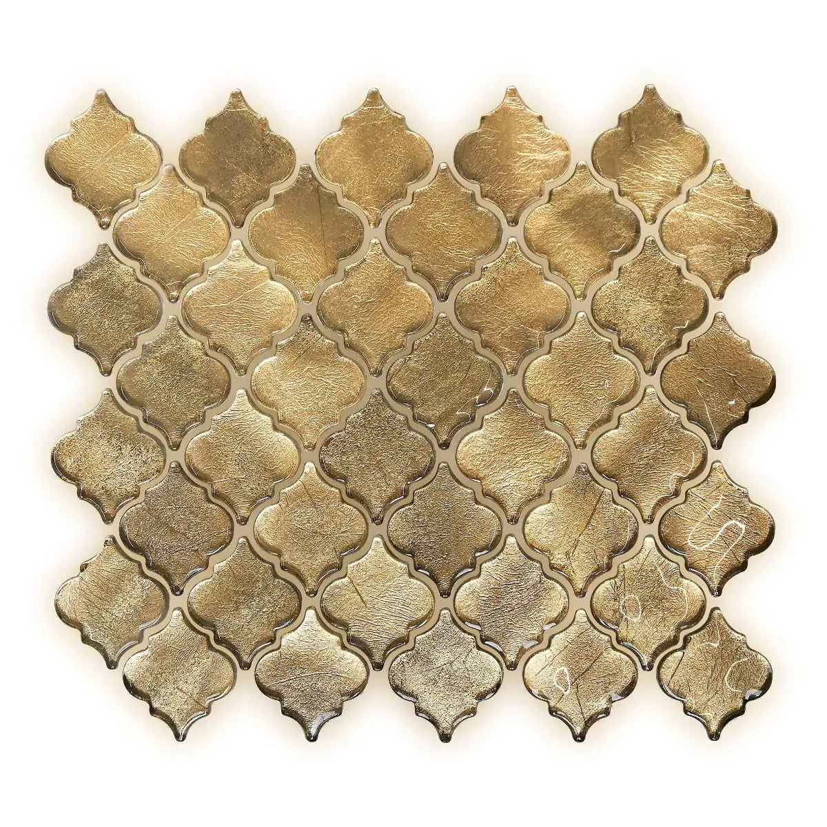 Arabesque Gold Mosaic Tile