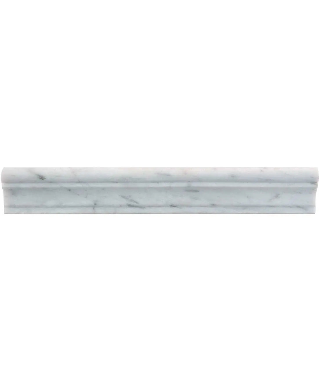 Tuscany Bianca Honed Marble Profile Trim Capping Luxury Tiles