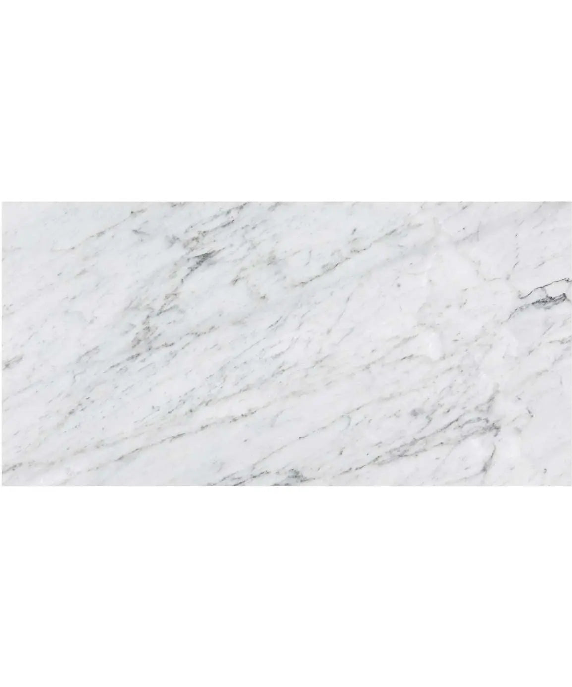 Tuscany Bianca Marble Honed 60x30cm Floor and Wall Tile Minoli