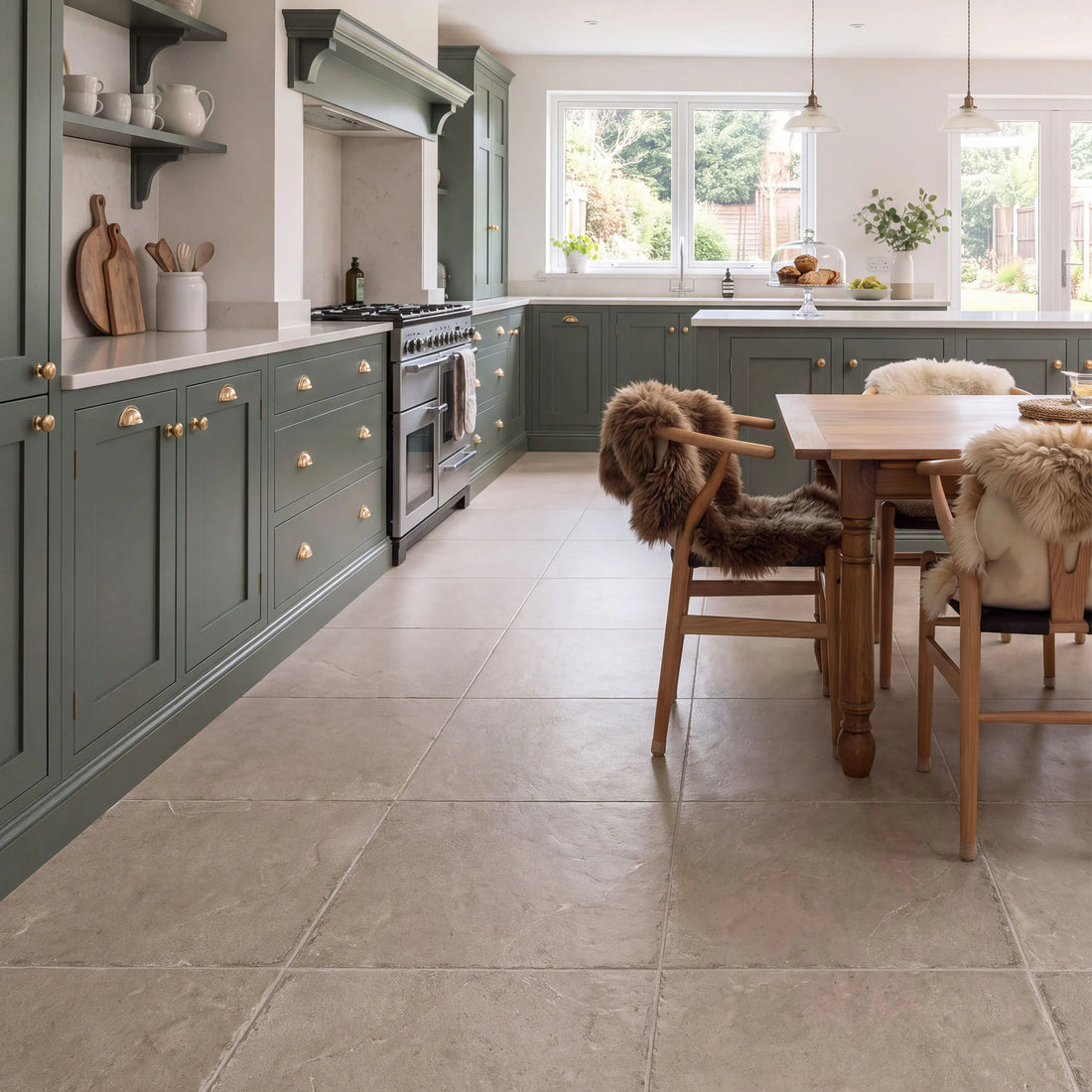 Rustic beige floor indoor and outdoor  tiles 