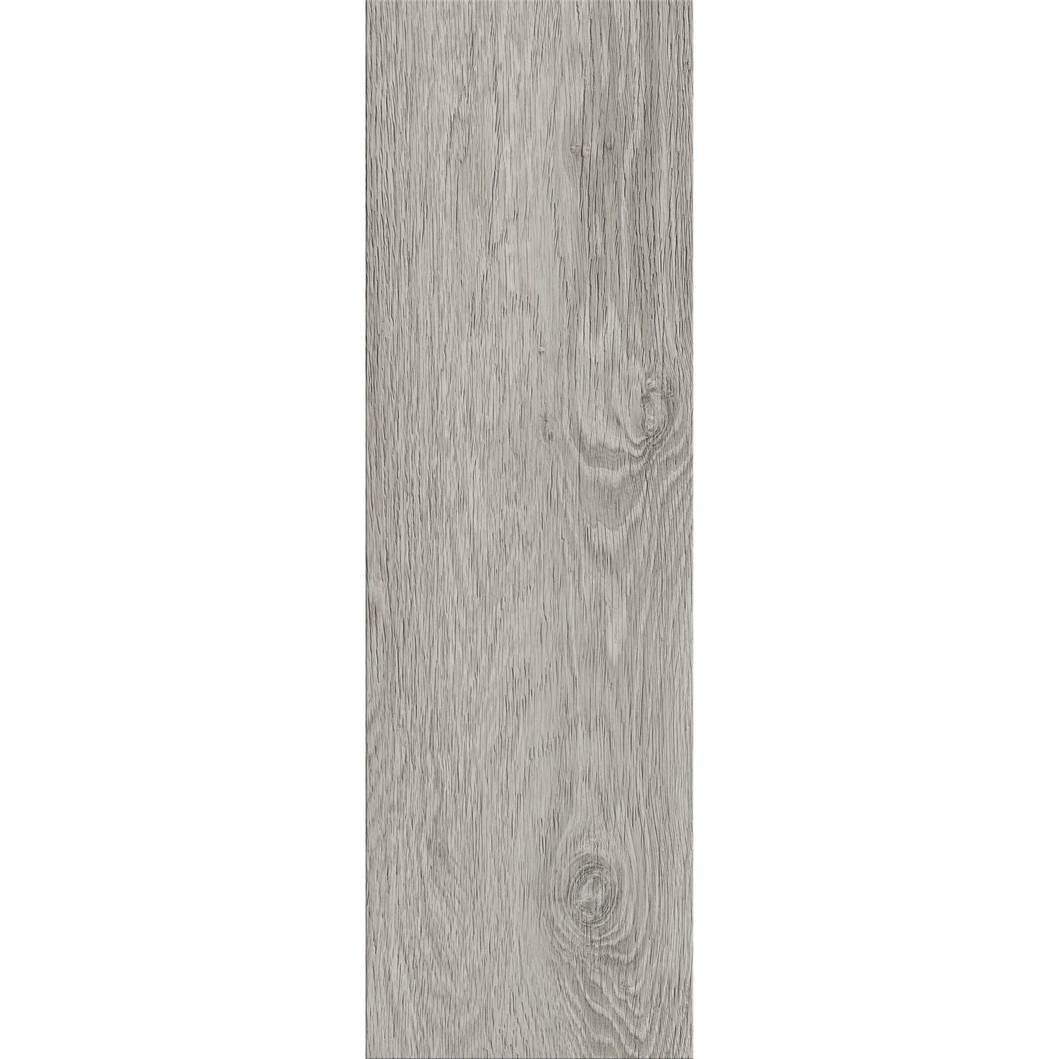 Bibury Wood Effect Matt Grey Tile 185x598mm