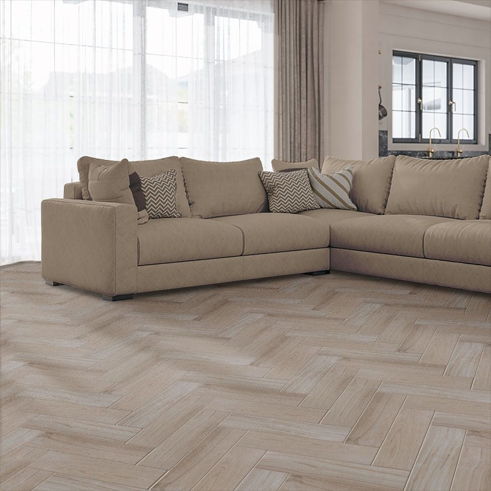 Blonde Berg Wood Effect Porcelain Tile 15 x 58cm - Luxury Tiles UK