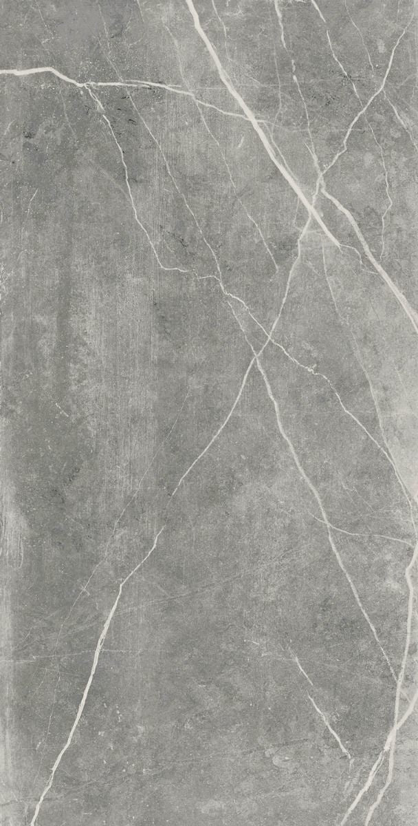 Stonewashed Dark Grey XL 600x1200mm Polished Tile - Luxury Tiles UK