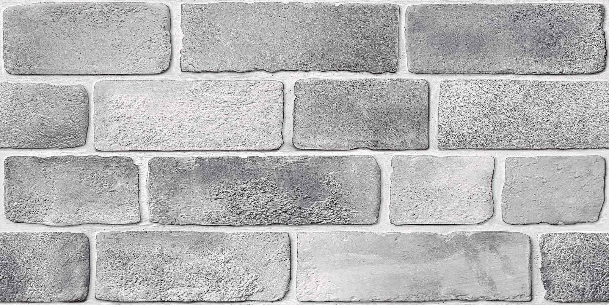 Grey Masonary Brick Stone Slip Effect Tiles 300x600mm