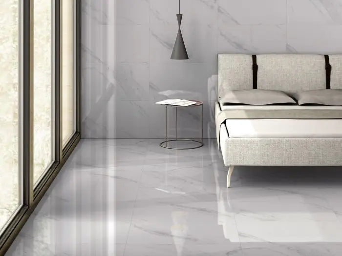 Turin Blanco Marble Effect Tile 60x30cm Luxury Tiles