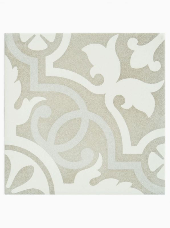 Victorian Soft Beige Pattern Tile