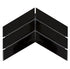 Chevron Black decor tile Luxury Tiles