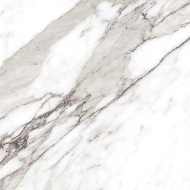 Natural Calacatta Marble Effect Polished Porcelain 60x60cm Wall and Floor Tile - Luxury Tiles UK