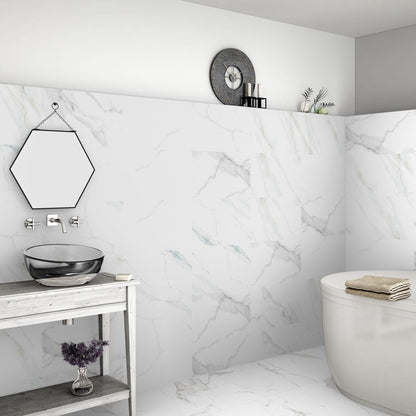 Calacatta Marble Effect 60x30 Matt Tiles