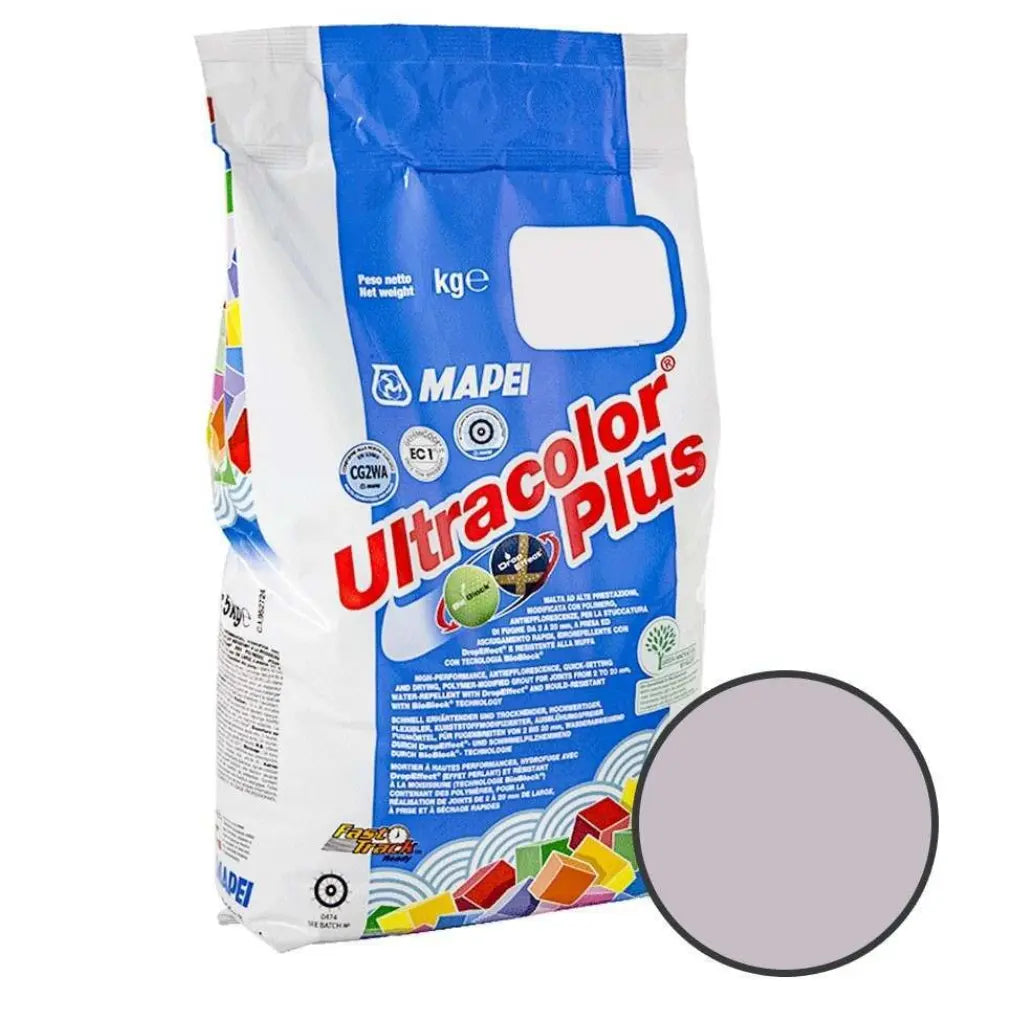 Ultracolour Plus 110 Manhattan Grey Tile Grout 5kg Mapei