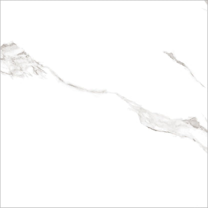 Carrara Marble Effect Gloss Tile 120x120cm