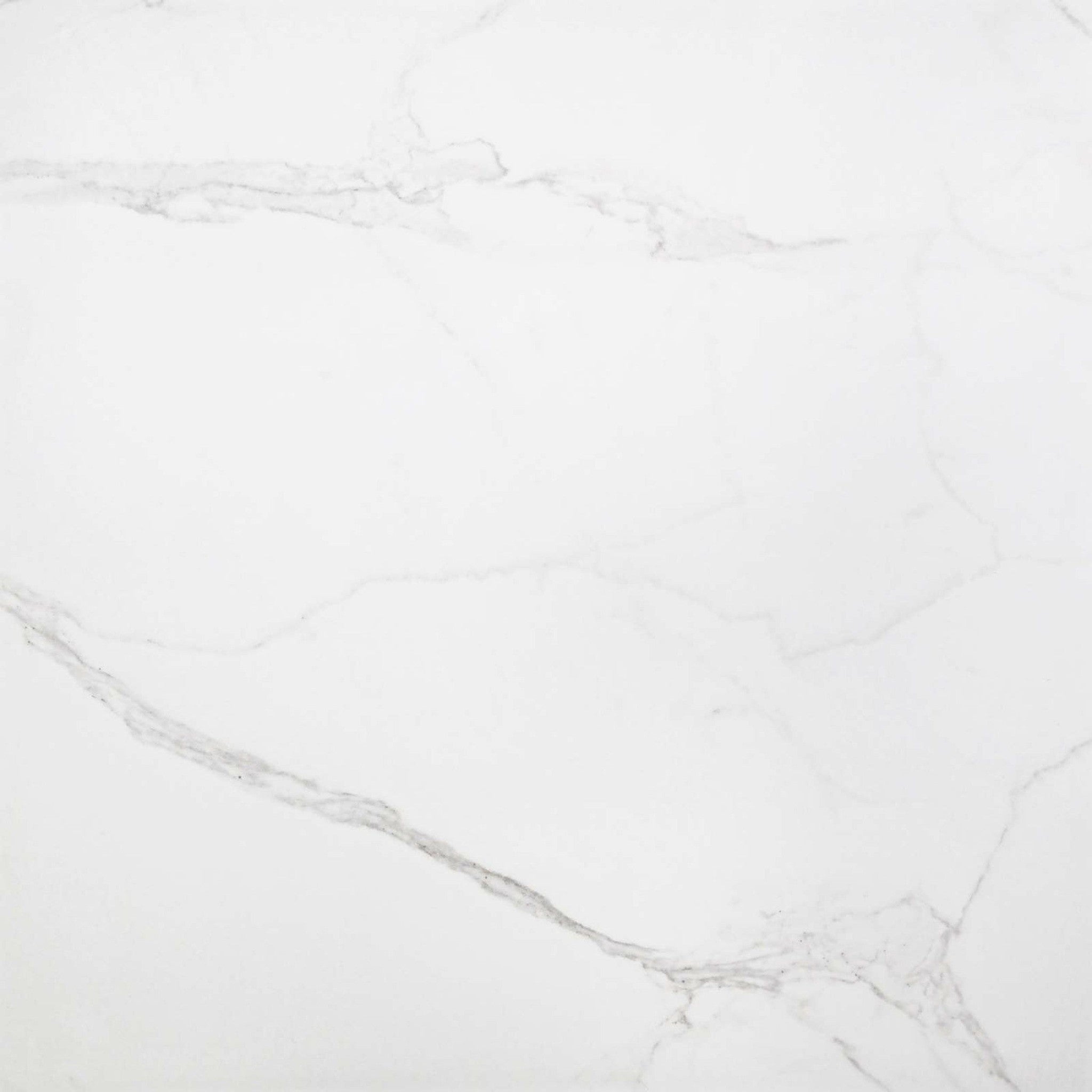 Bianca Polished White Marble EffectTile 800x800mm - Luxury Tiles UK