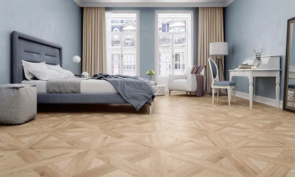 Parquet Oak Wood Effect Tile 600x600mm Luxury Tiles