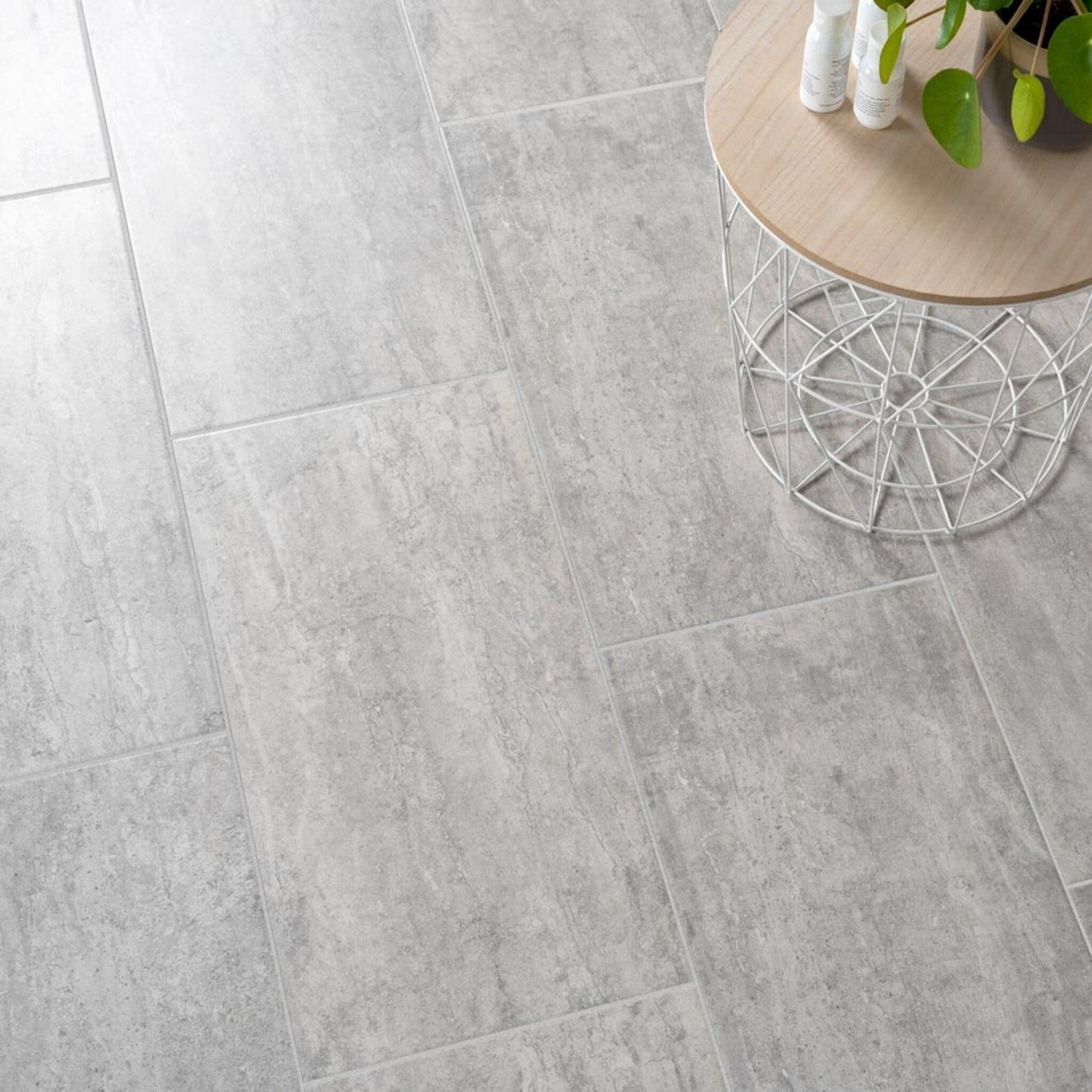 Cloud Grey Stone Effect Floor and Wall Tile - Luxury Tiles UK