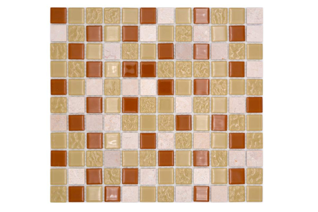 Cuprum Swirl Wall Tile | Swimming Pool Mosaic