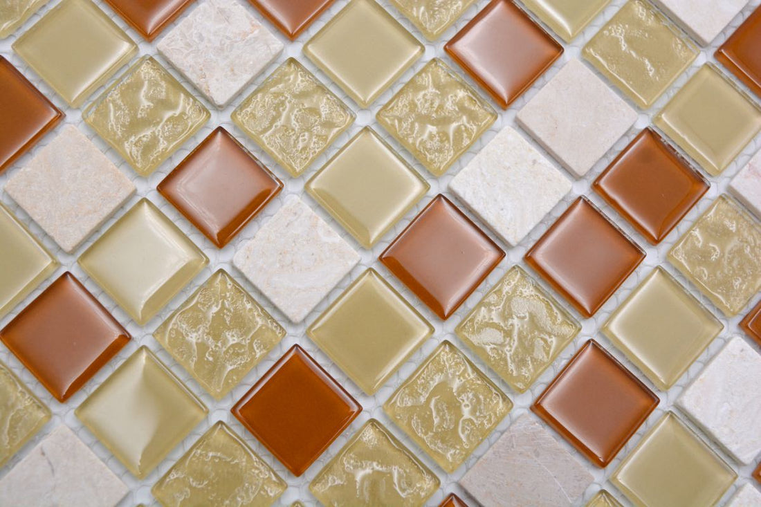 Cuprum Swirl Wall Tile | Swimming Pool Mosaic