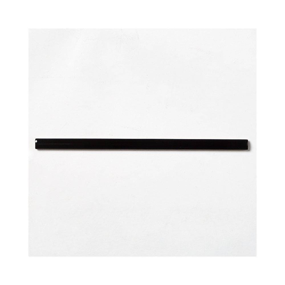 Quarter Round Black 30x1.5mm Tile - Luxury Tiles UK