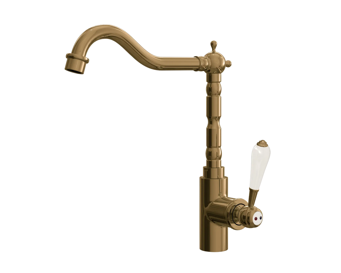 Ellsi Empire Traditional Gold Mixer Tap Ellsi