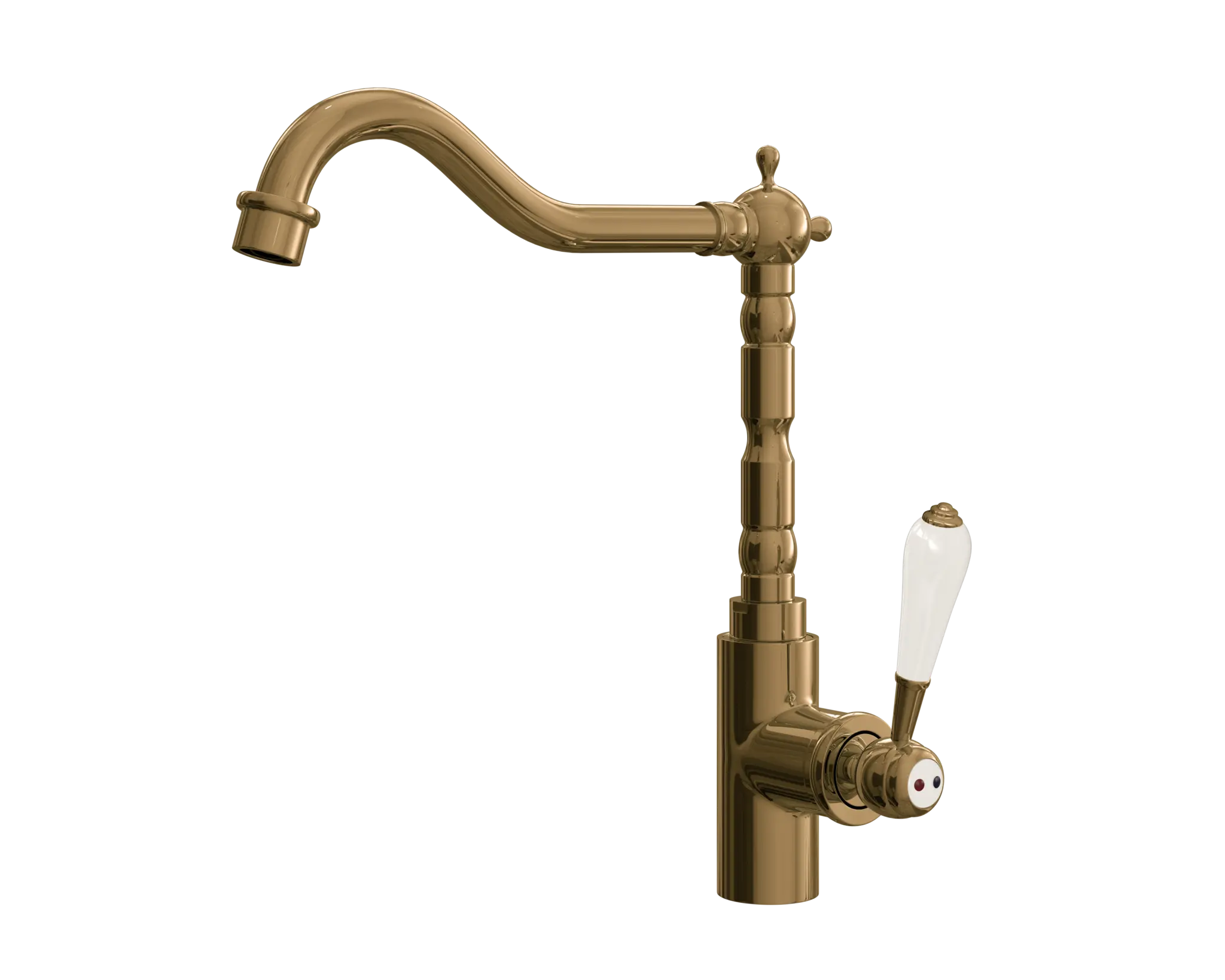 Ellsi Empire Traditional Gold Mixer Tap Ellsi