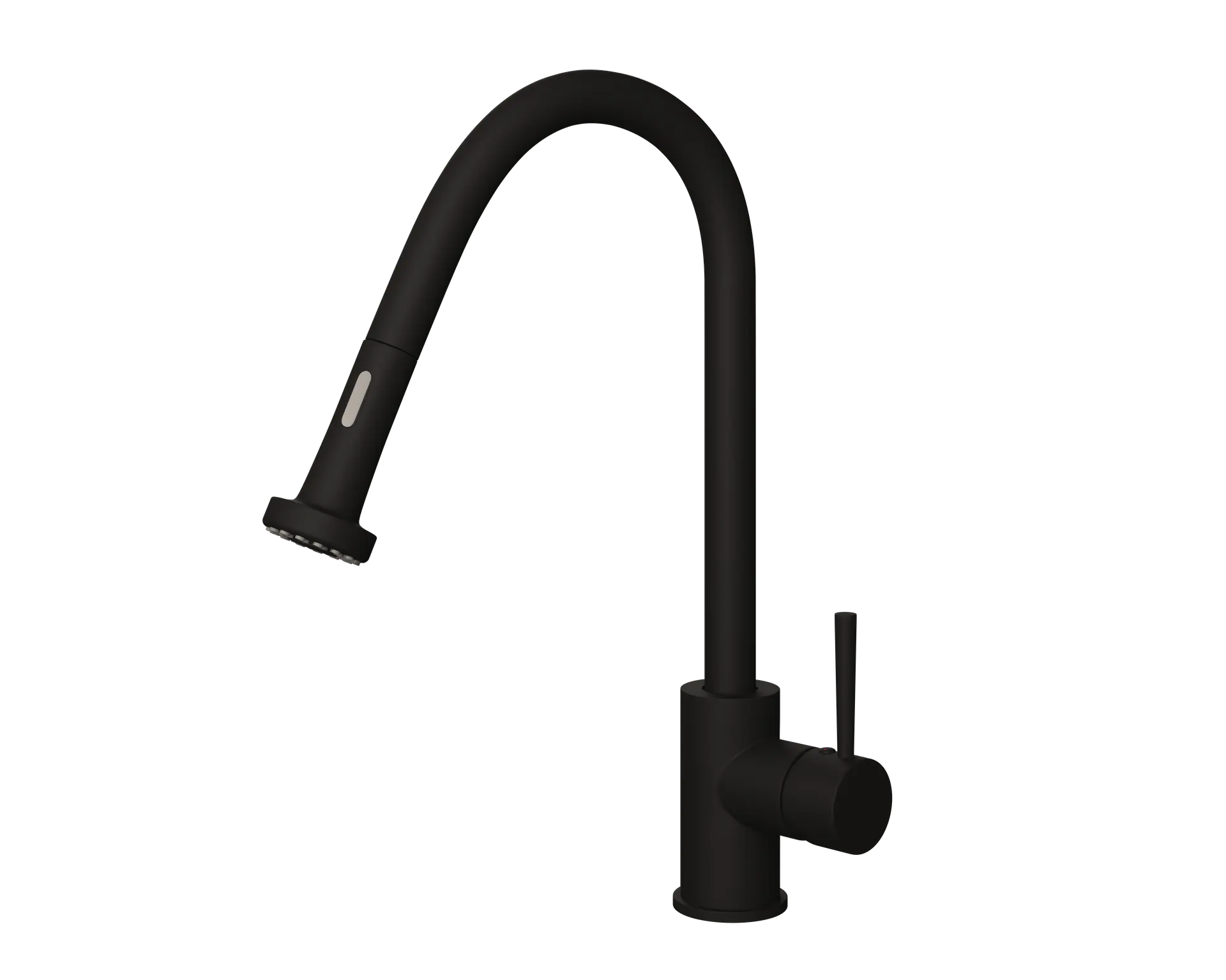 Ellsi Marino Black Pull Out Mixer Tap Ellsi