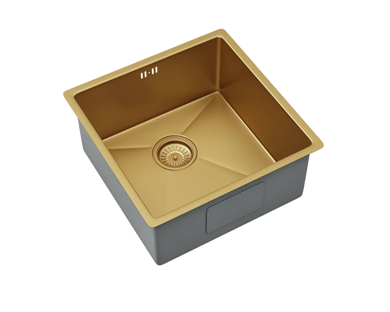 Midas Lalot Gold Undermount Kitchen sink with waste Luxury Tiles