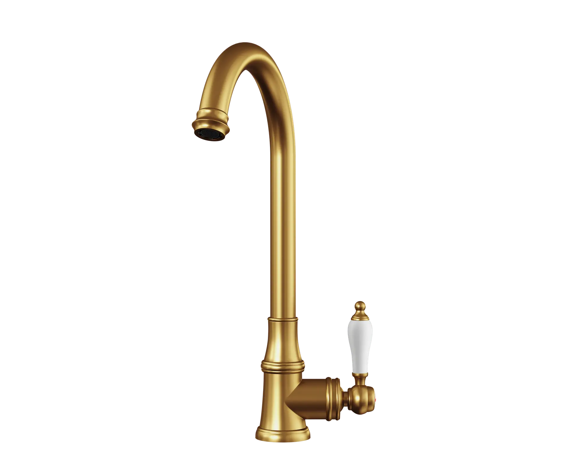 Luxor Elect Traditional Gold Mixer Tap Ellsi