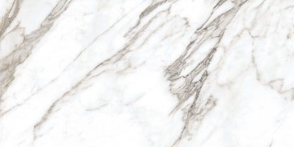 Natural Calacatta Polished Marble Effect 600x1200mm Tile