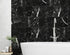 White Gold & Jet Black Marble Effect 600x300mm Wall Tile Luxury Tiles