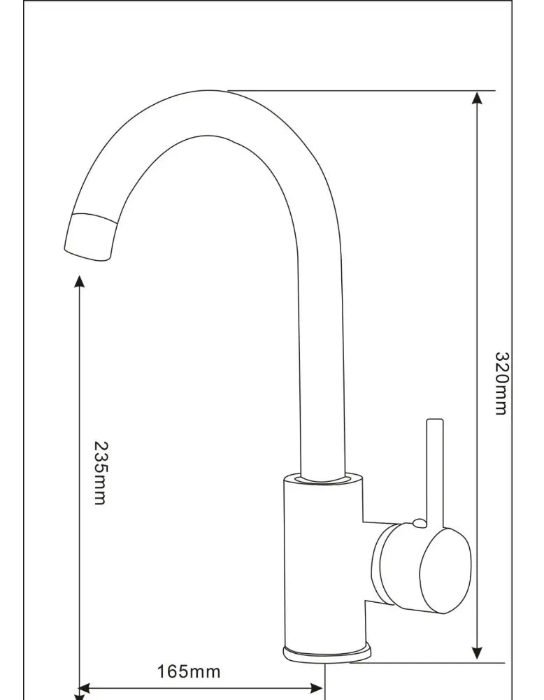 Ellsi Giona Chrome Mixer Tap Ellsi