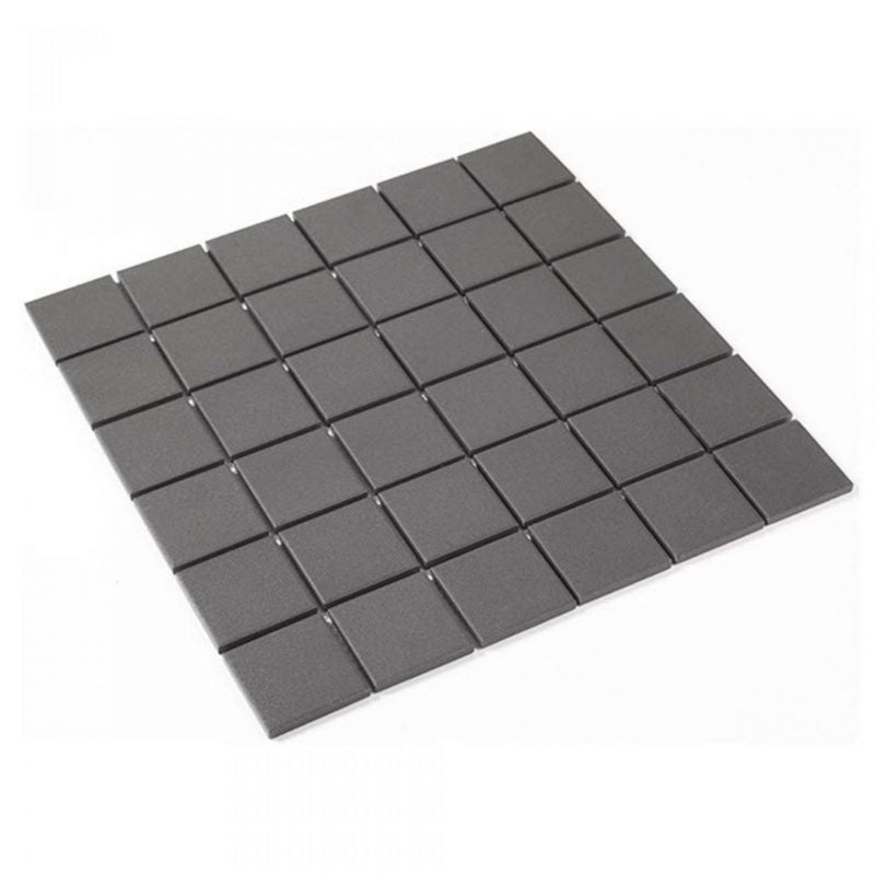 Devon Black Anti-Slip Mosaic Tile - Luxury Tiles UK