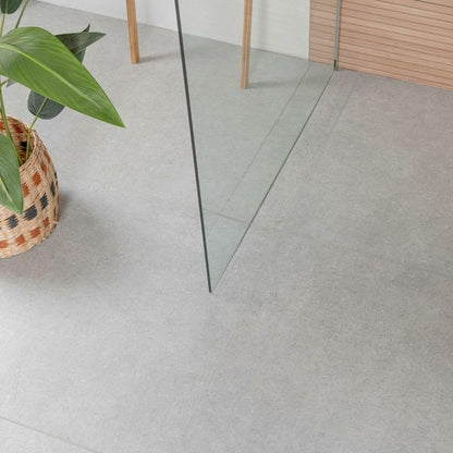 Driftwood Pale Grey Concrete-Style Tiles 80x80cm Tile