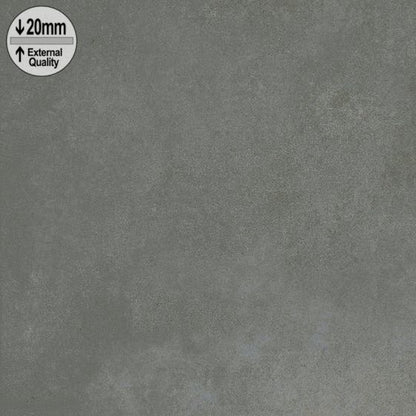 Elizabeth Graphite 20mm Porcelain Tile 600x600mm