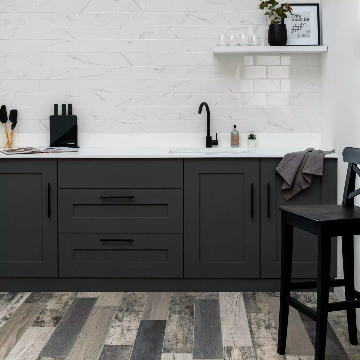 metro flat marble effect tiles