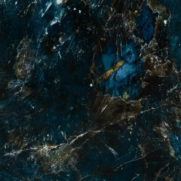 Galaxy Blue Marble Effect Polished Porcelain Floor Tile - Luxury Tiles UK