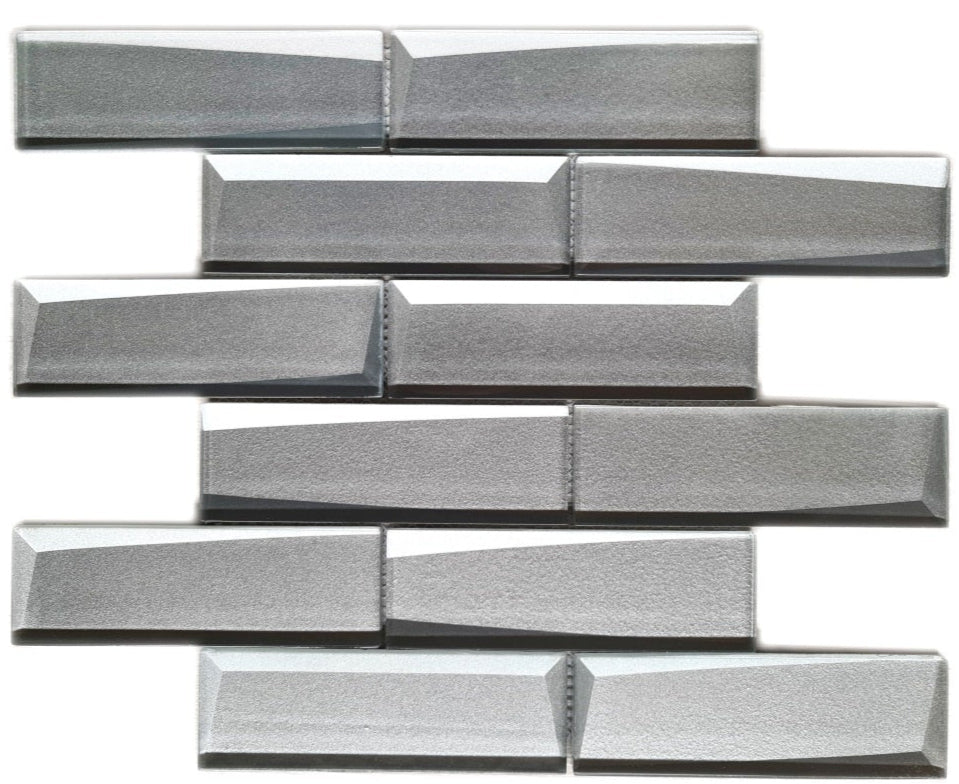 Glass Mirror 30cm x 30cm Mosaic Tile - Luxury Tiles UK