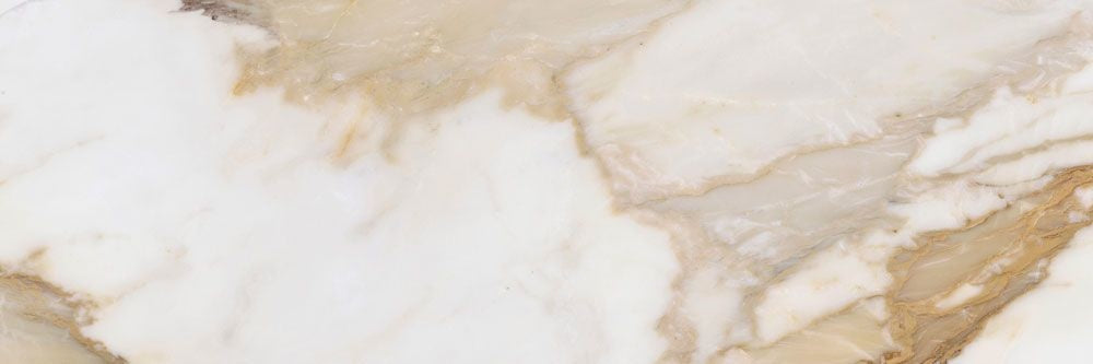 Golden Marble White effect Wall tile 30cm x 60cm - Luxury Tiles UK