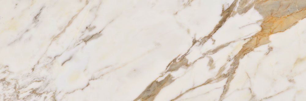 Golden Marble White effect Wall tile 30cm x 60cm - Luxury Tiles UK