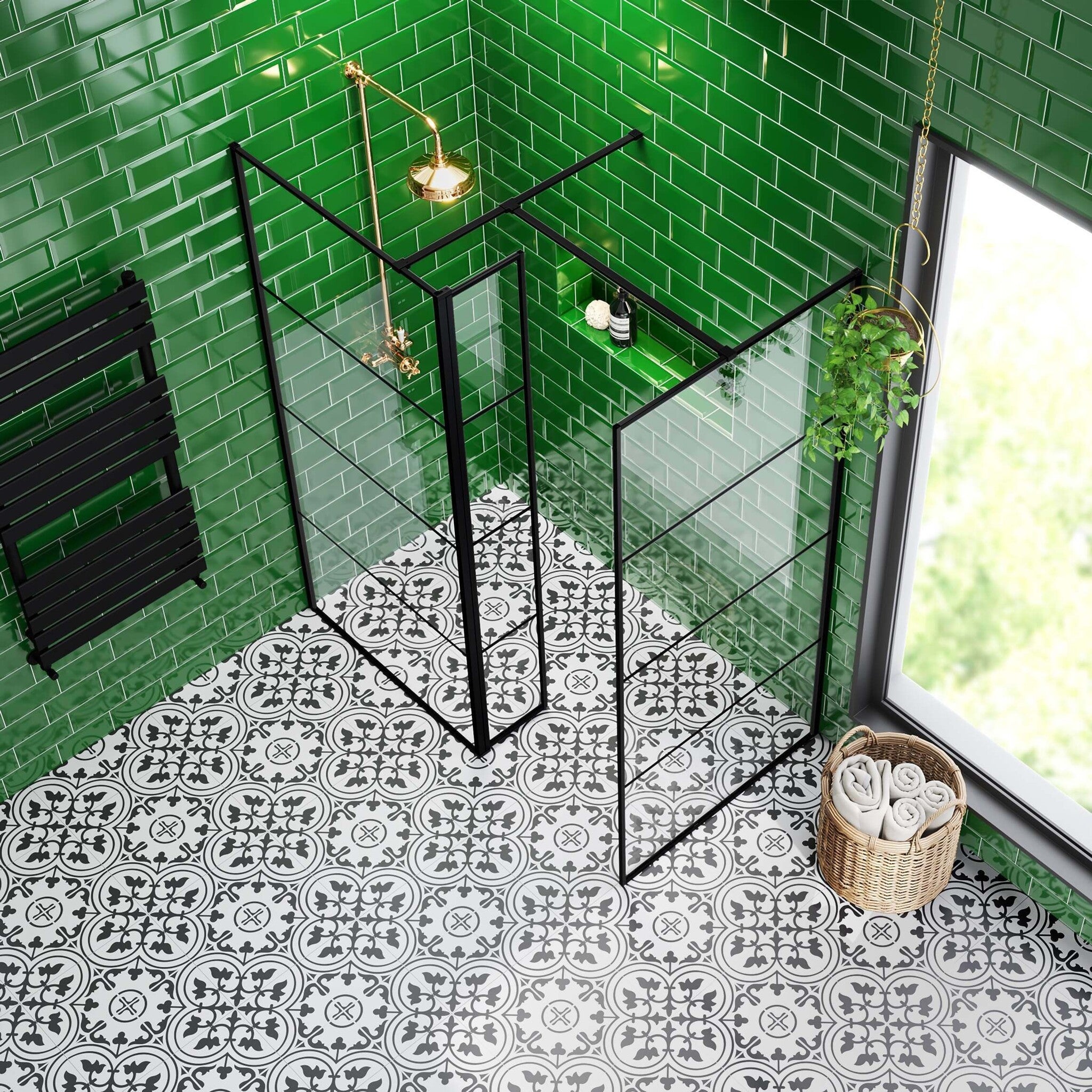 green metro tiles 