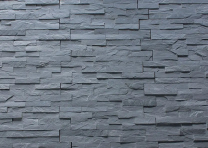 Split Face Grey Natural Slate Tiles 100x360mm