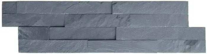 Split Face Grey Natural Slate Tiles 100x360mm - Luxury Tiles UK