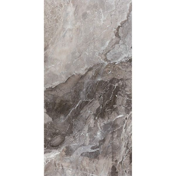 Gris Luxe Veined Marble Effect Tile 1200x600 - Luxury Tiles UK